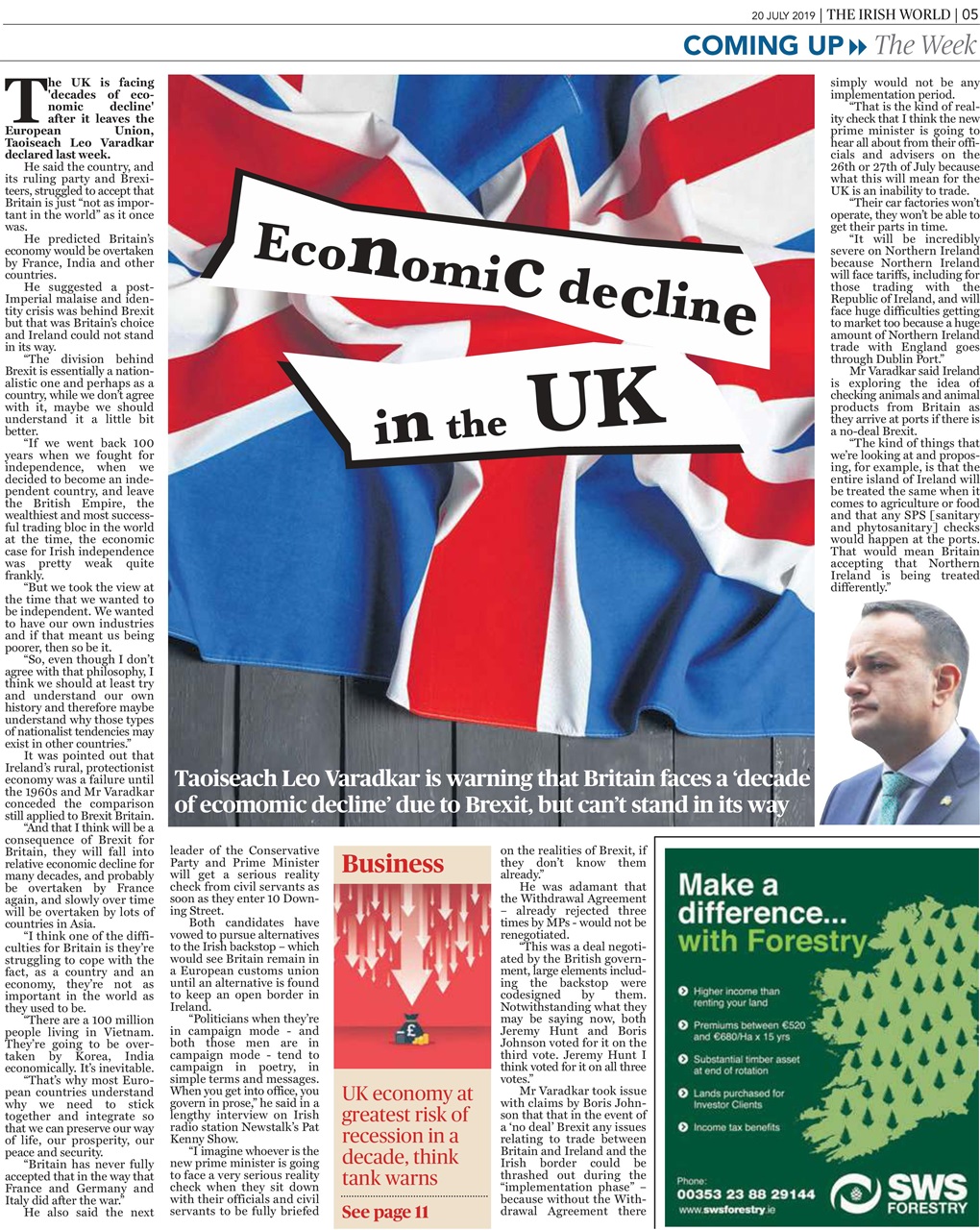 Irish World Preview Pages