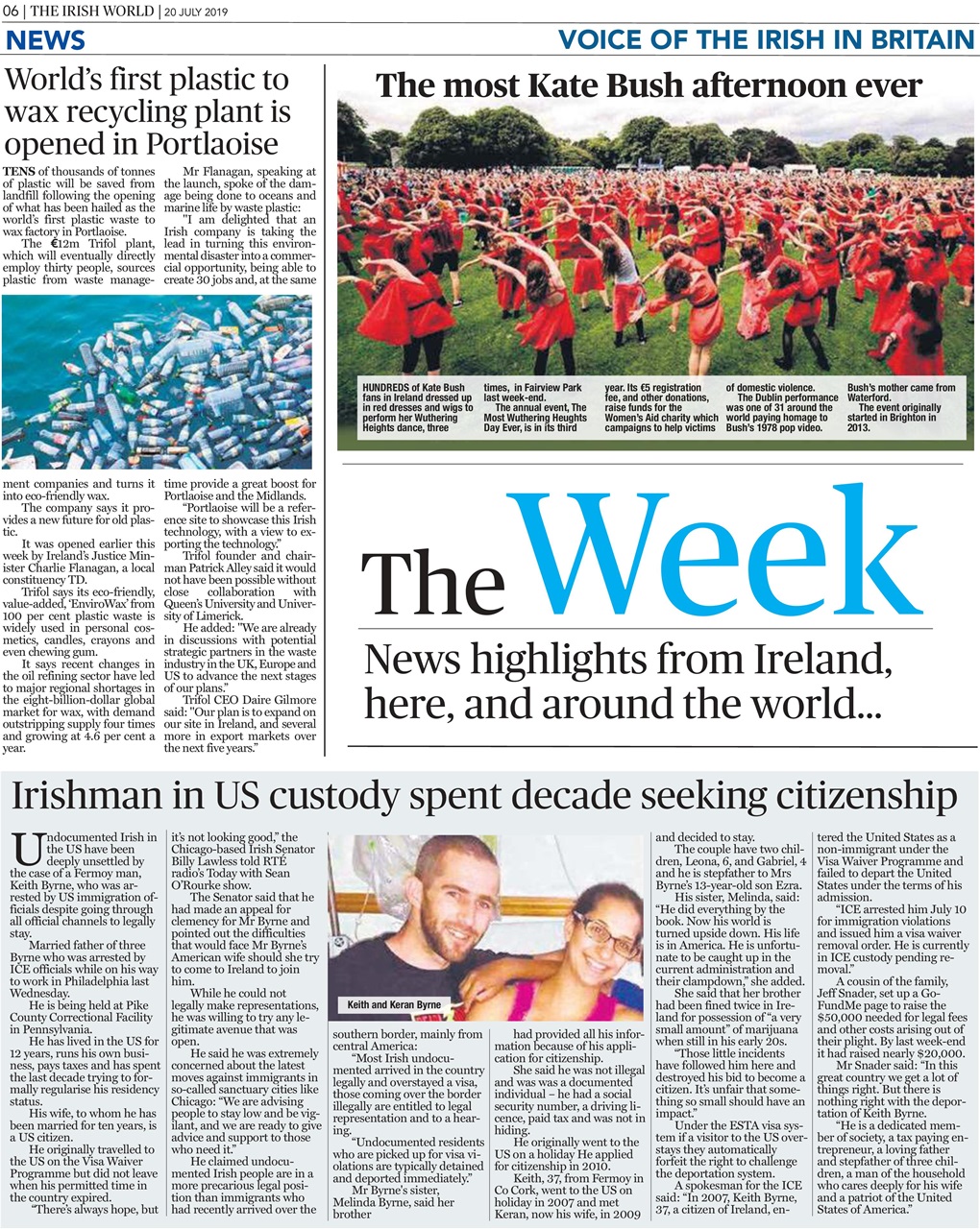 Irish World Preview Pages