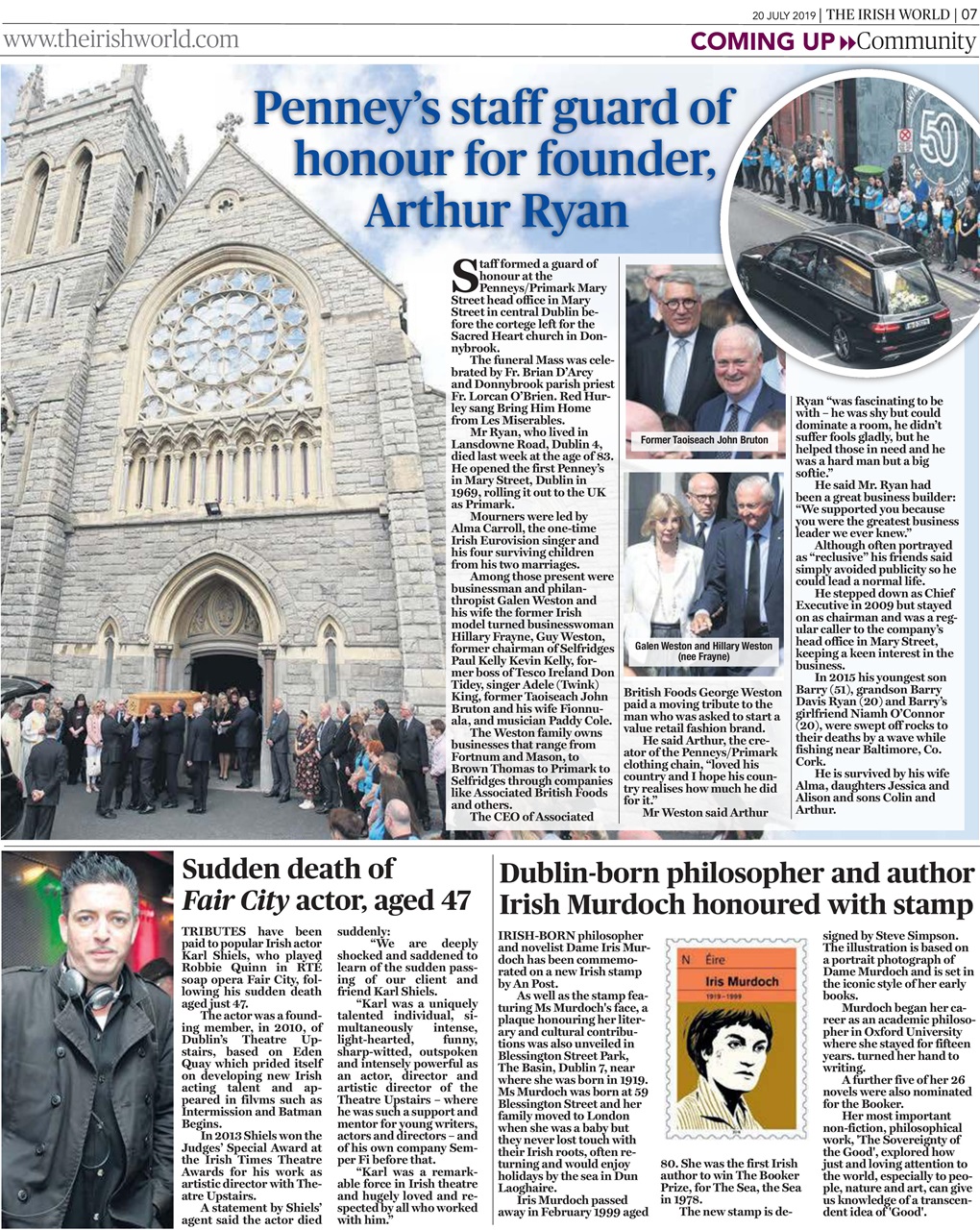 Irish World Preview Pages