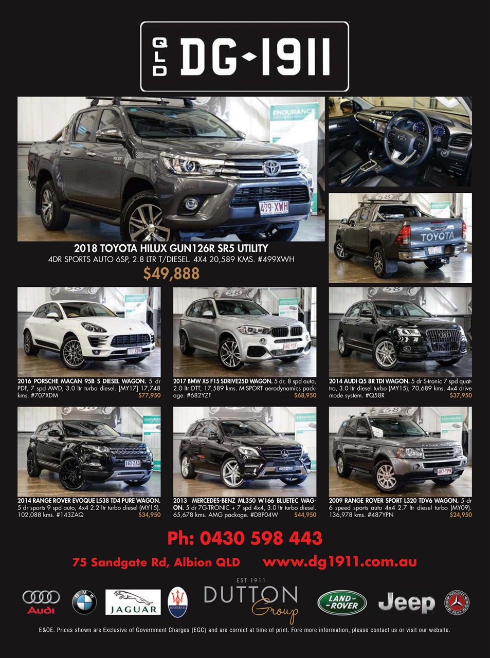 JUST 4X4S Preview Pages