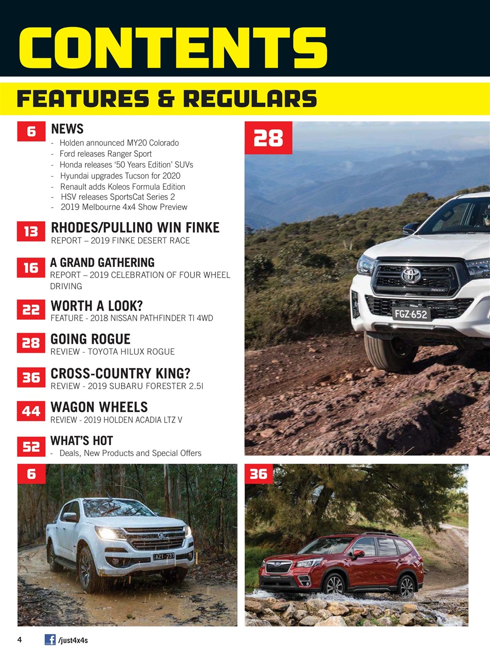 JUST 4X4S Preview Pages