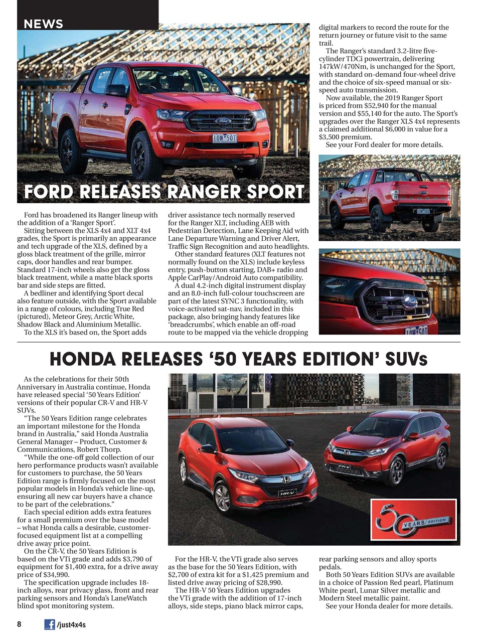 JUST 4X4S Preview Pages