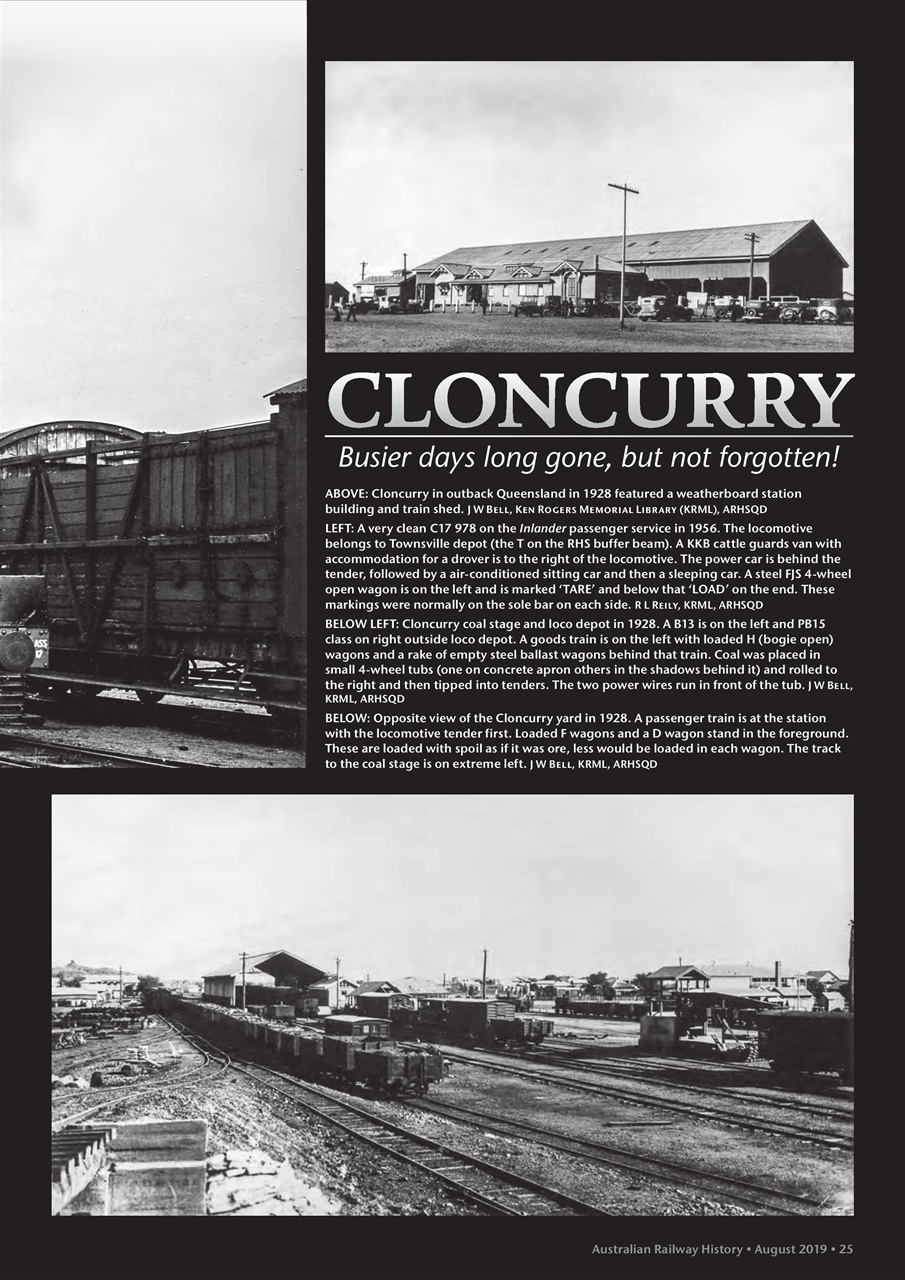 Australian Railway History Preview Pages