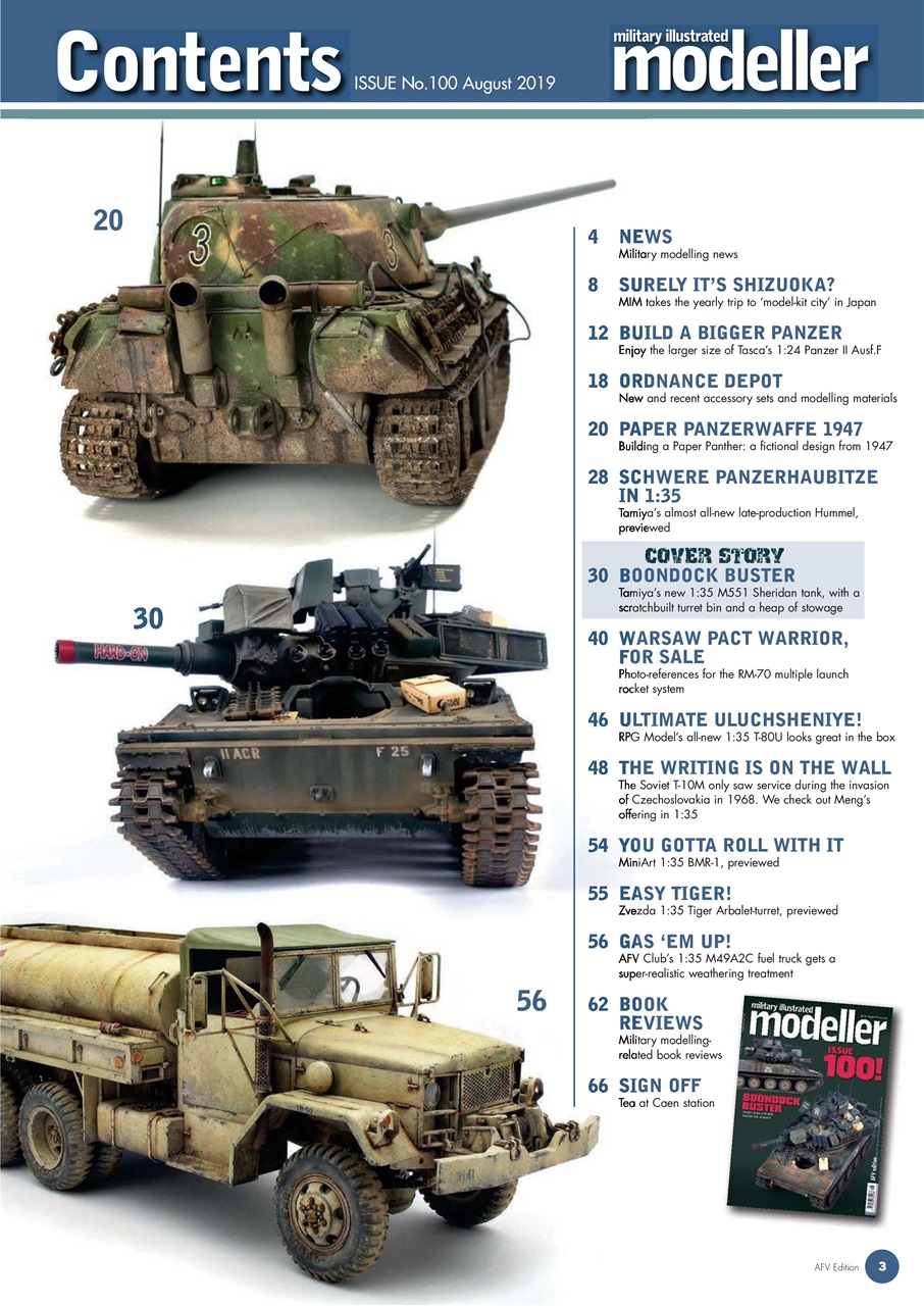 MIM: AFV Edition Preview Pages