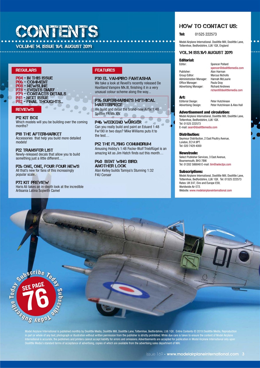 Model Airplane International Preview Pages