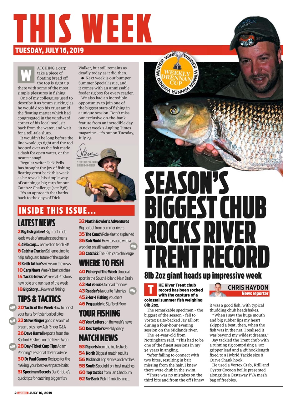 Angling Times Preview Pages