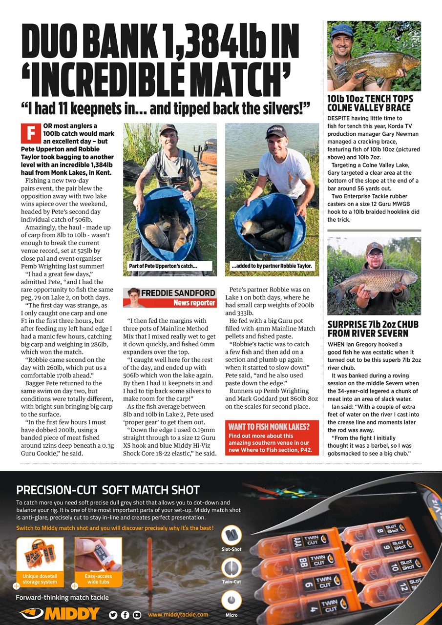 Angling Times Preview Pages