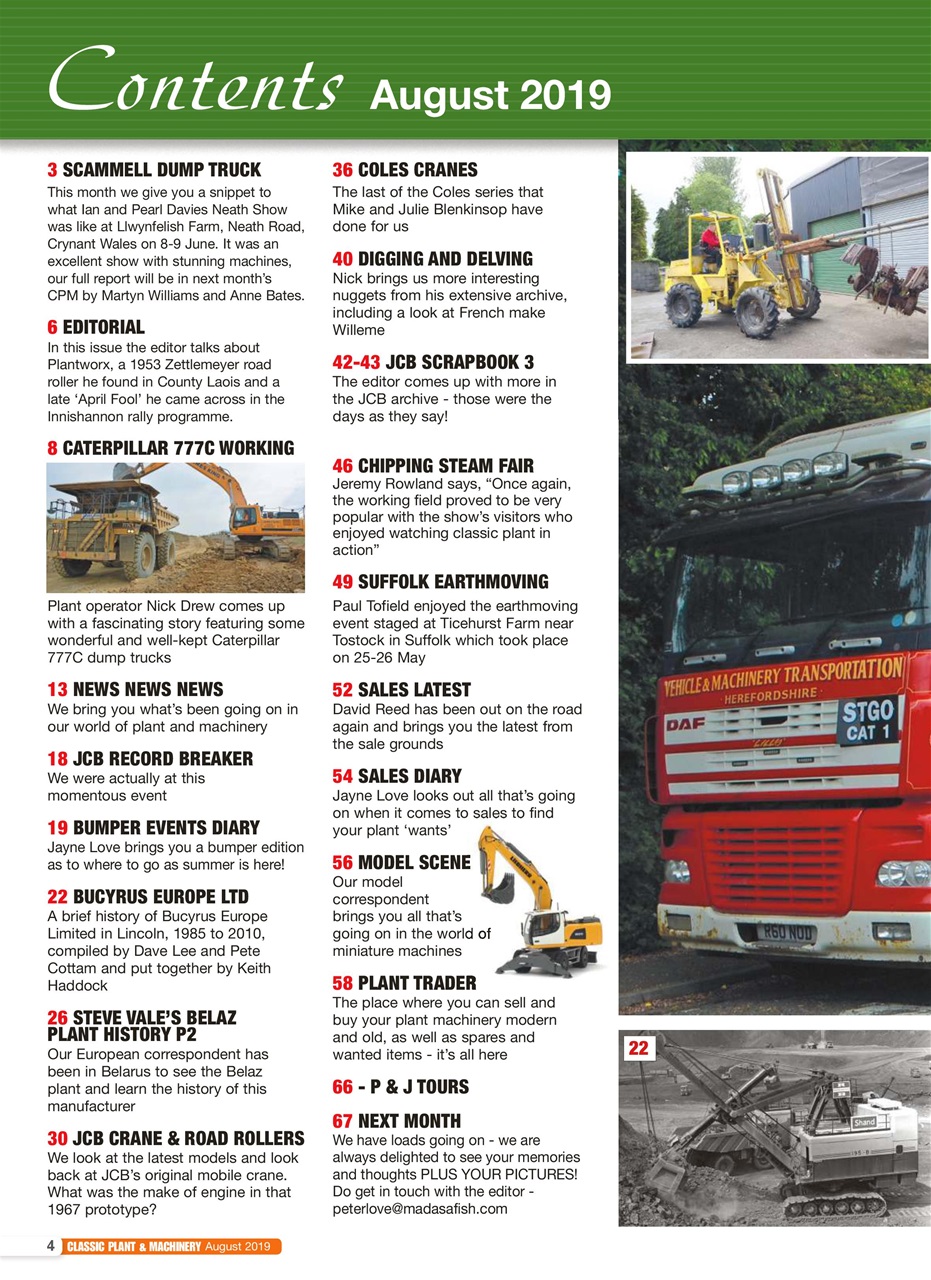 Classic Plant & Machinery Preview Pages