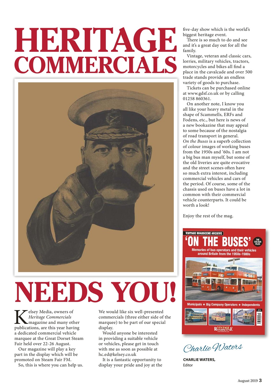 Heritage Commercials Magazine Preview Pages