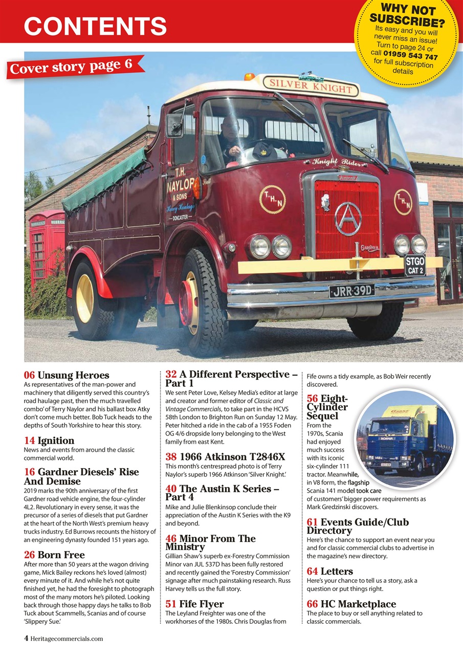 Heritage Commercials Magazine Preview Pages