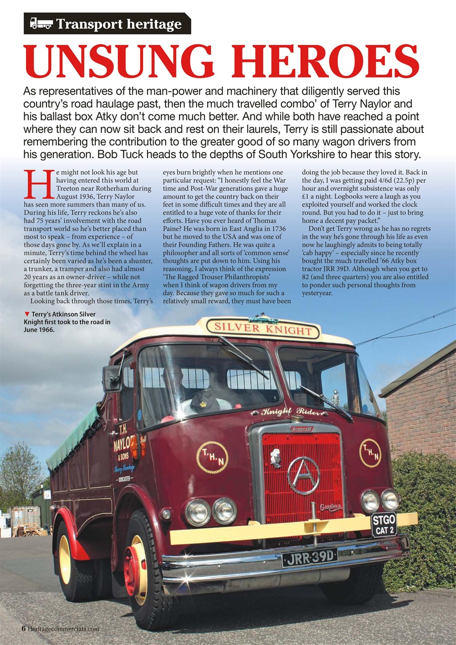 Heritage Commercials Magazine Preview Pages