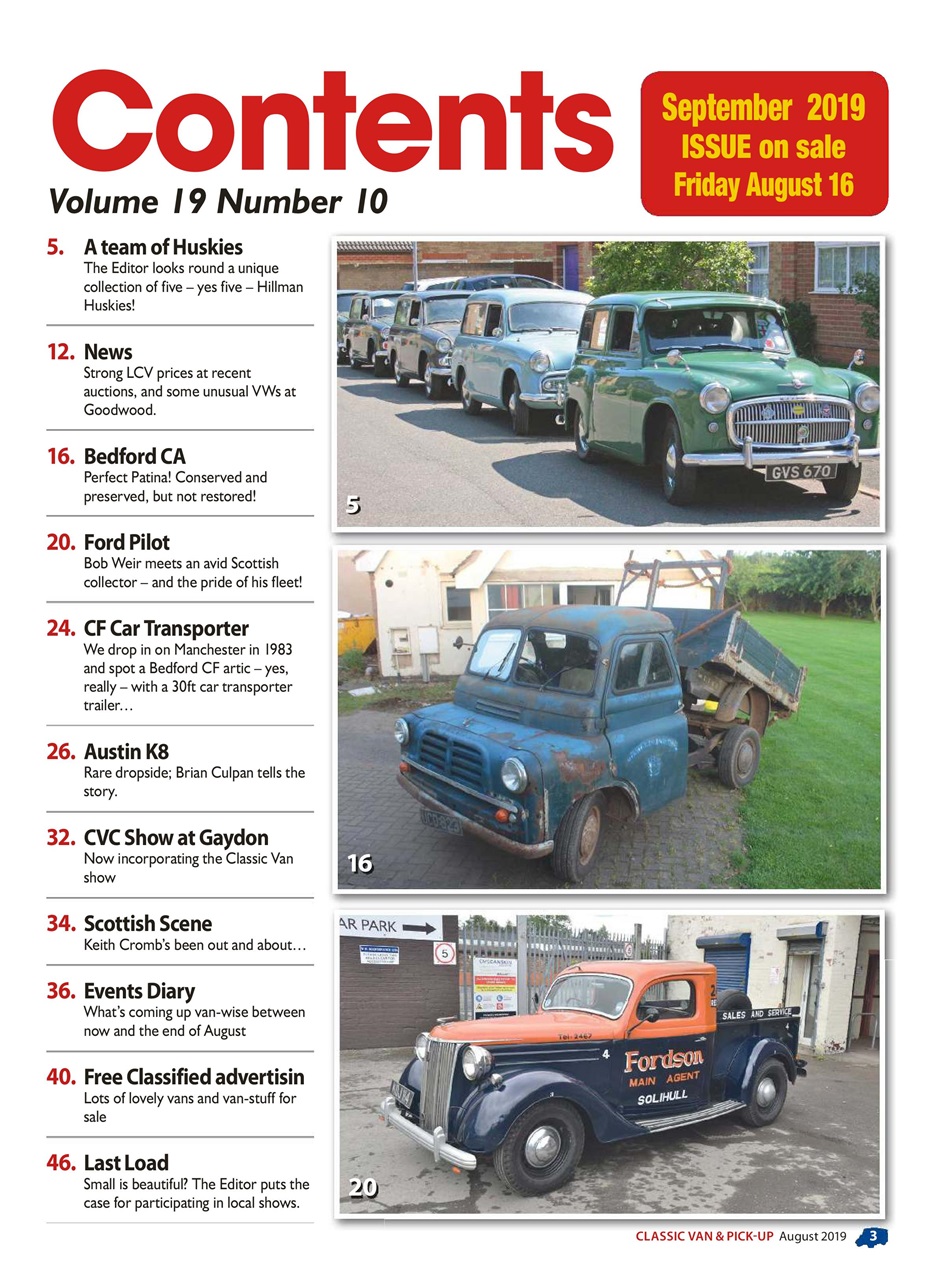 Classic Van & Pick-up Preview Pages