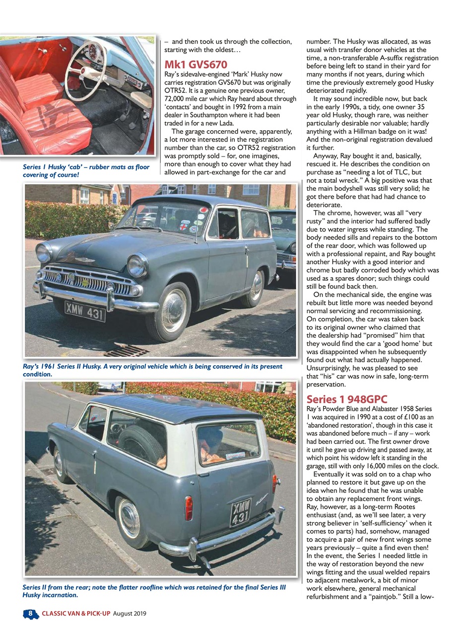 Classic Van & Pick-up Preview Pages