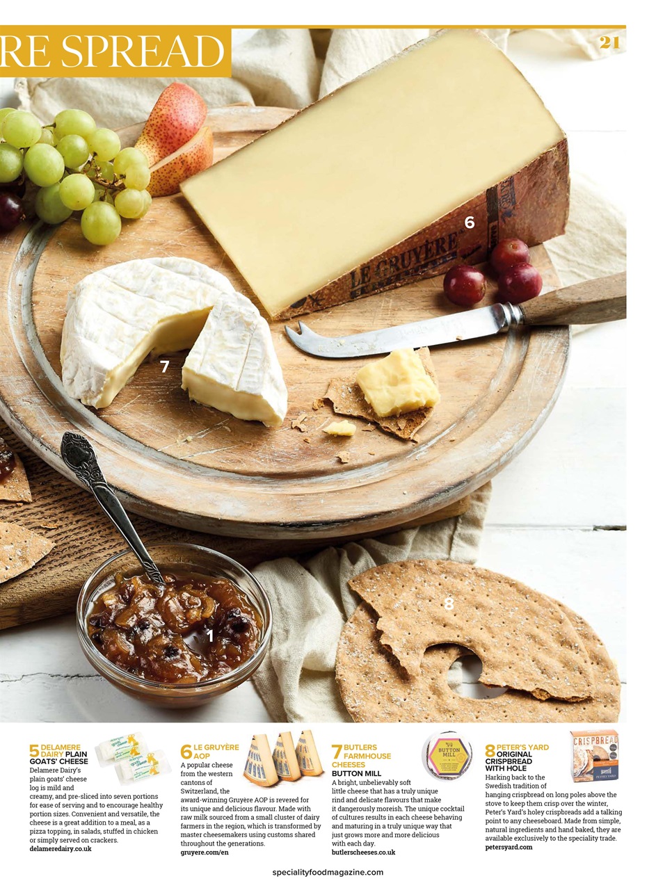 Speciality Food Preview Pages