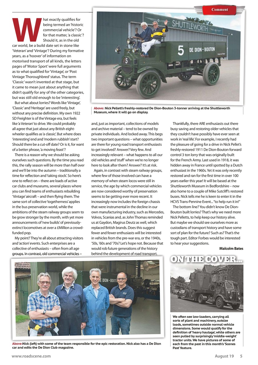 Vintage Roadscene Preview Pages