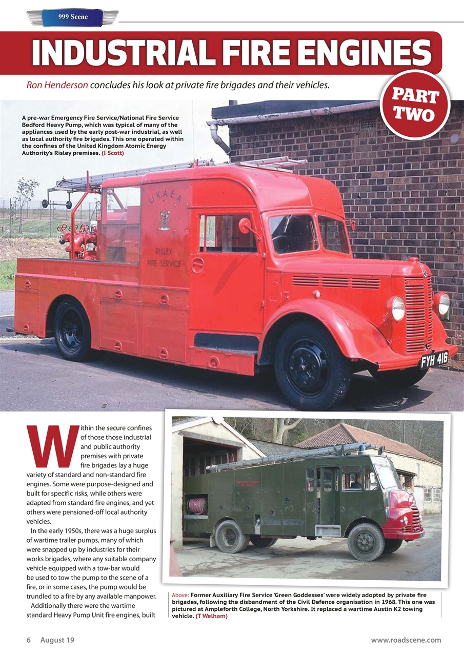 Vintage Roadscene Preview Pages
