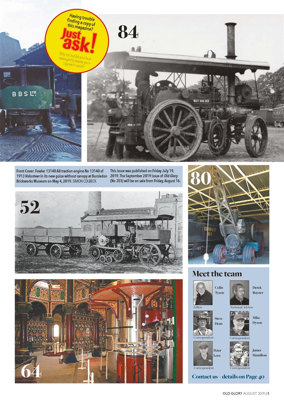 Old Glory Magazine Preview Pages