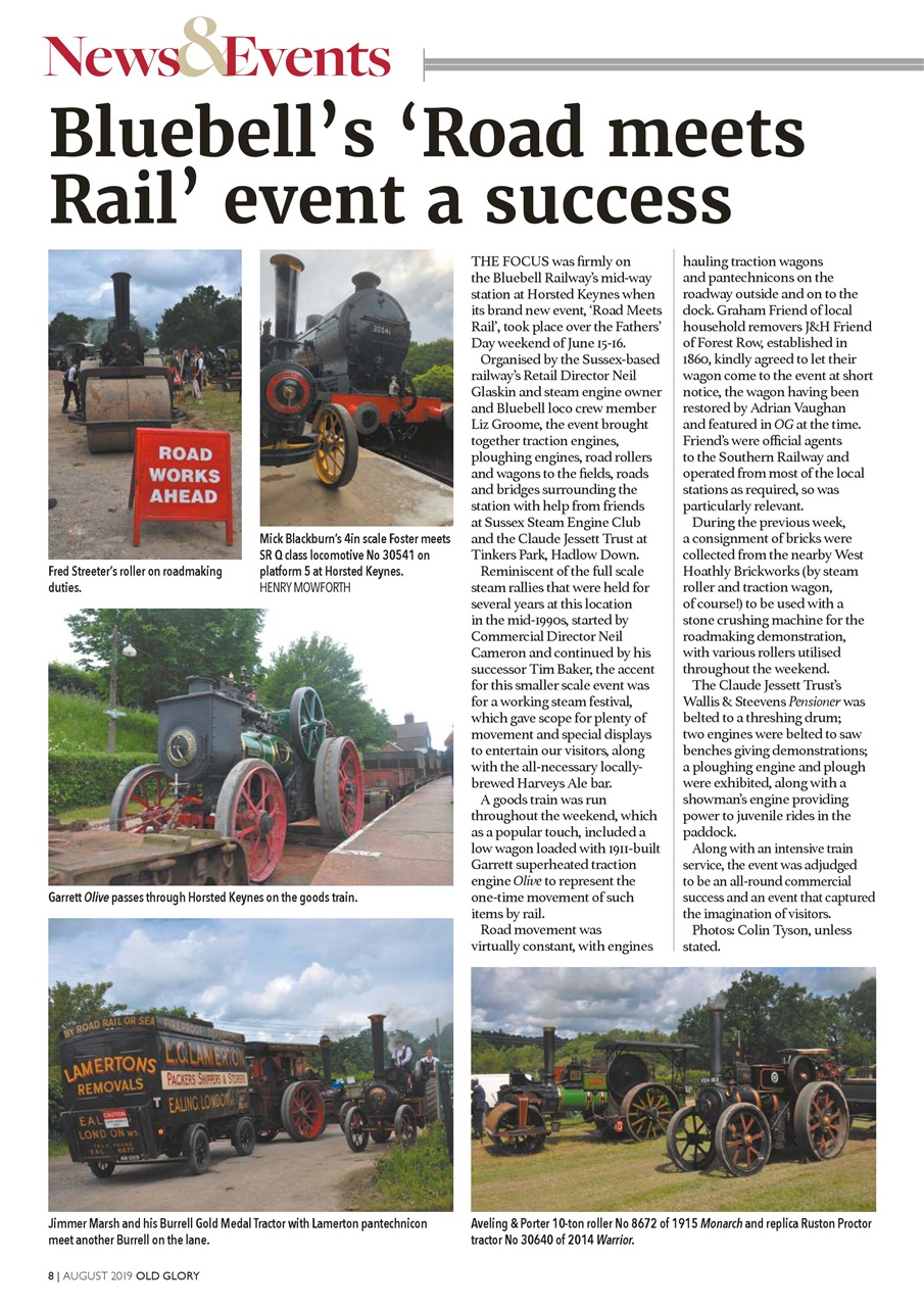 Old Glory Magazine Preview Pages