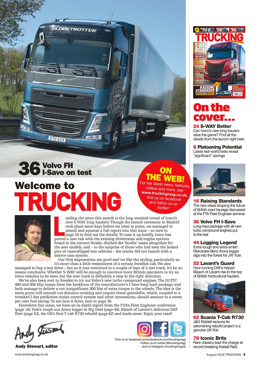 Trucking Magazine Preview Pages