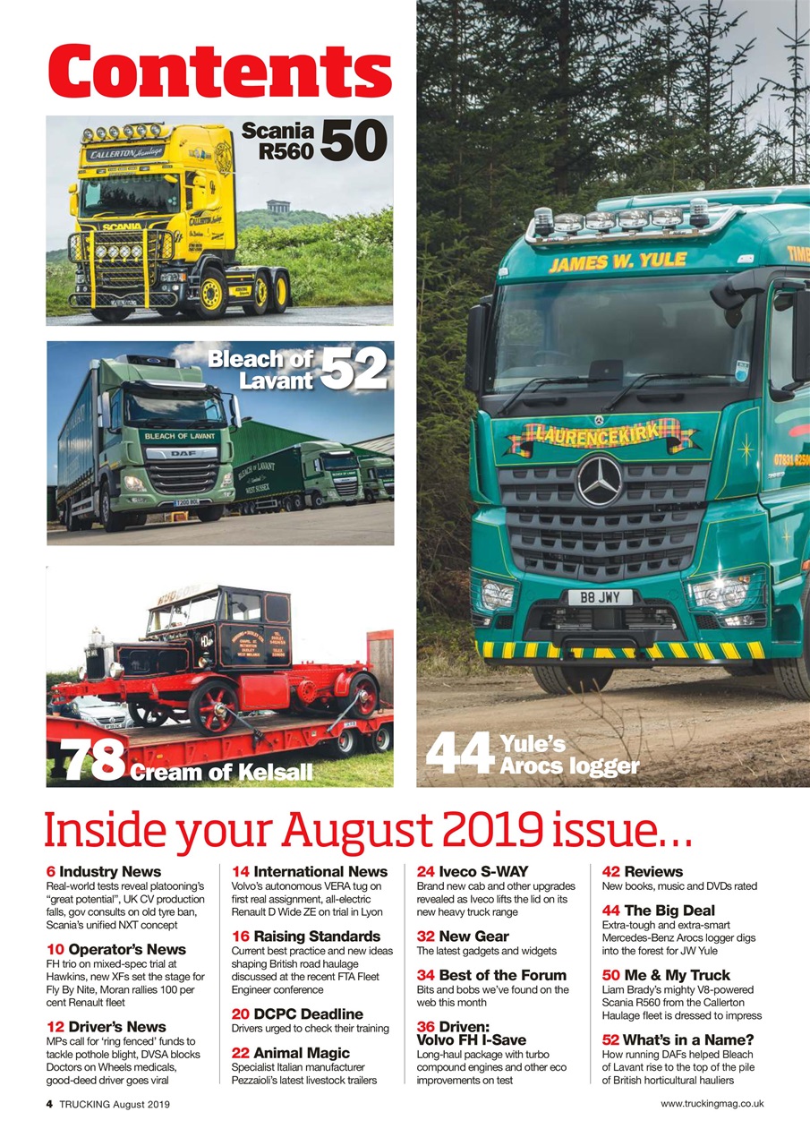 Trucking Magazine Preview Pages