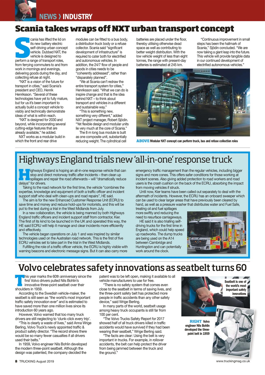 Trucking Magazine Preview Pages