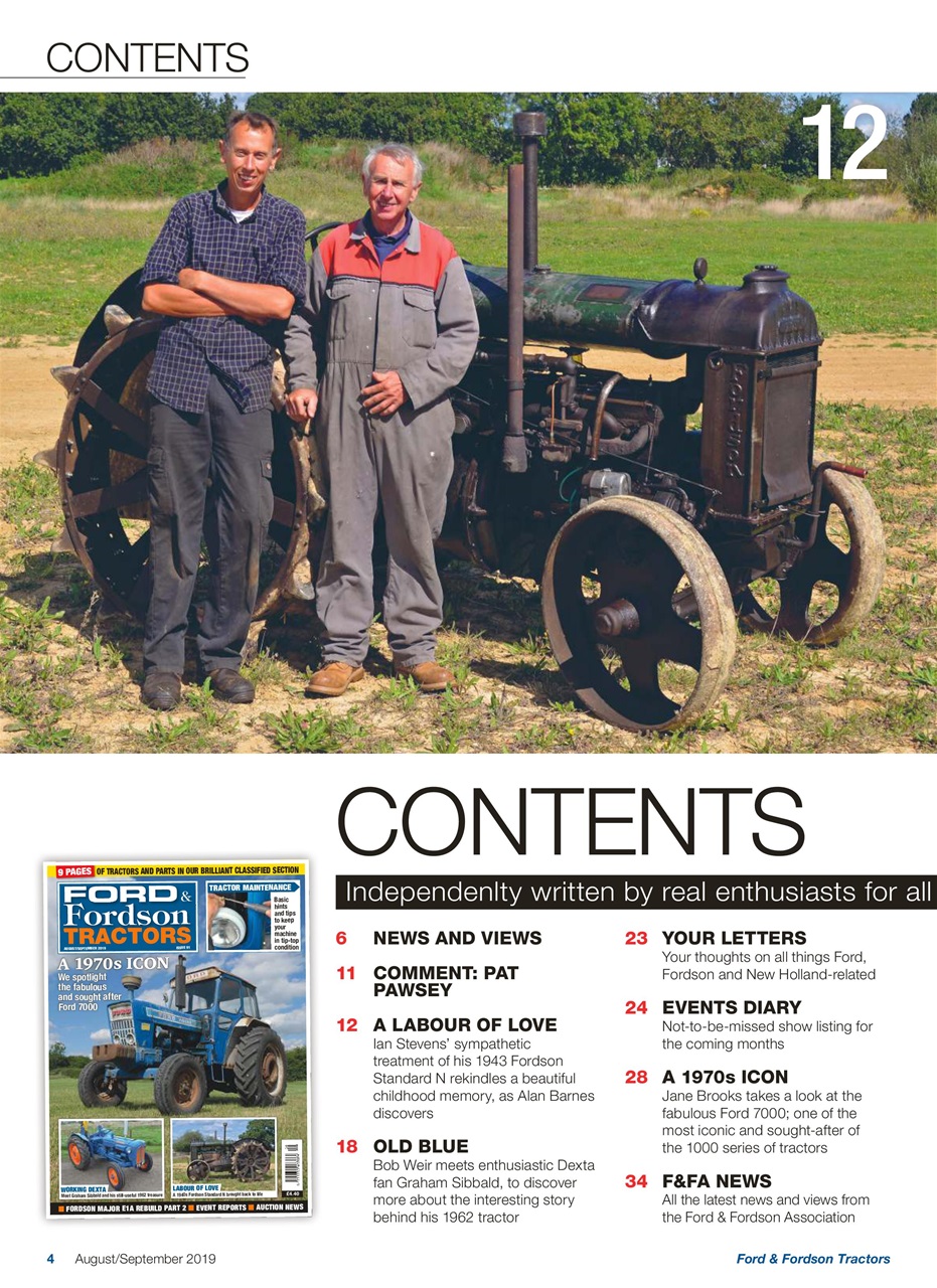 Ford & Fordson Preview Pages