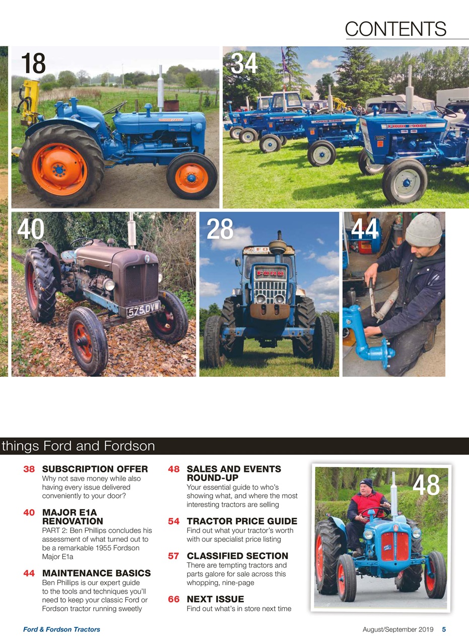 Ford & Fordson Preview Pages