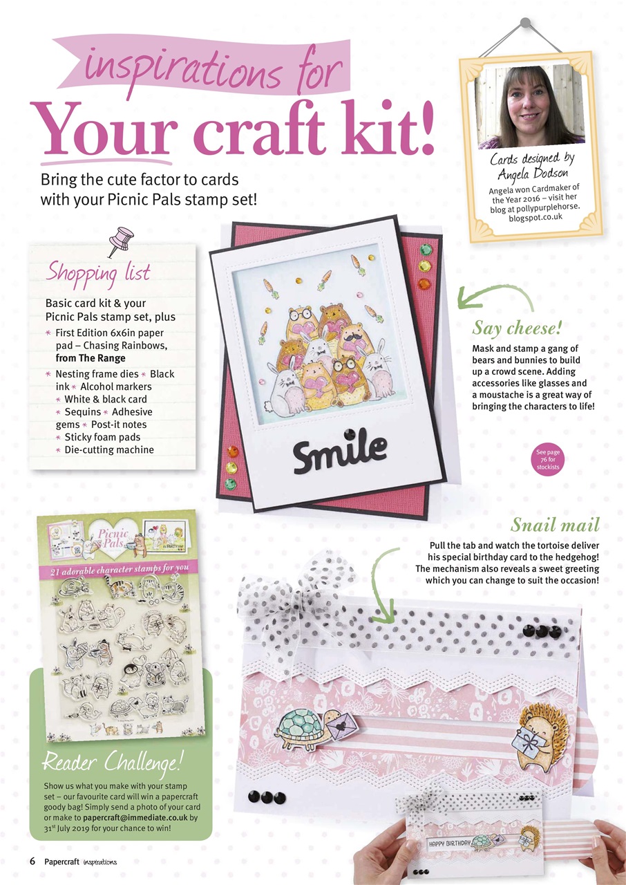 Papercraft Inspirations Preview Pages