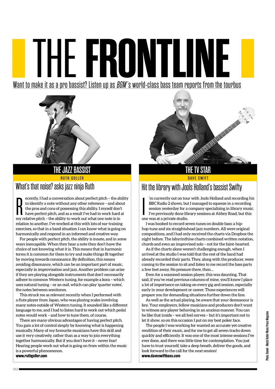 Bass Player UK Preview Pages