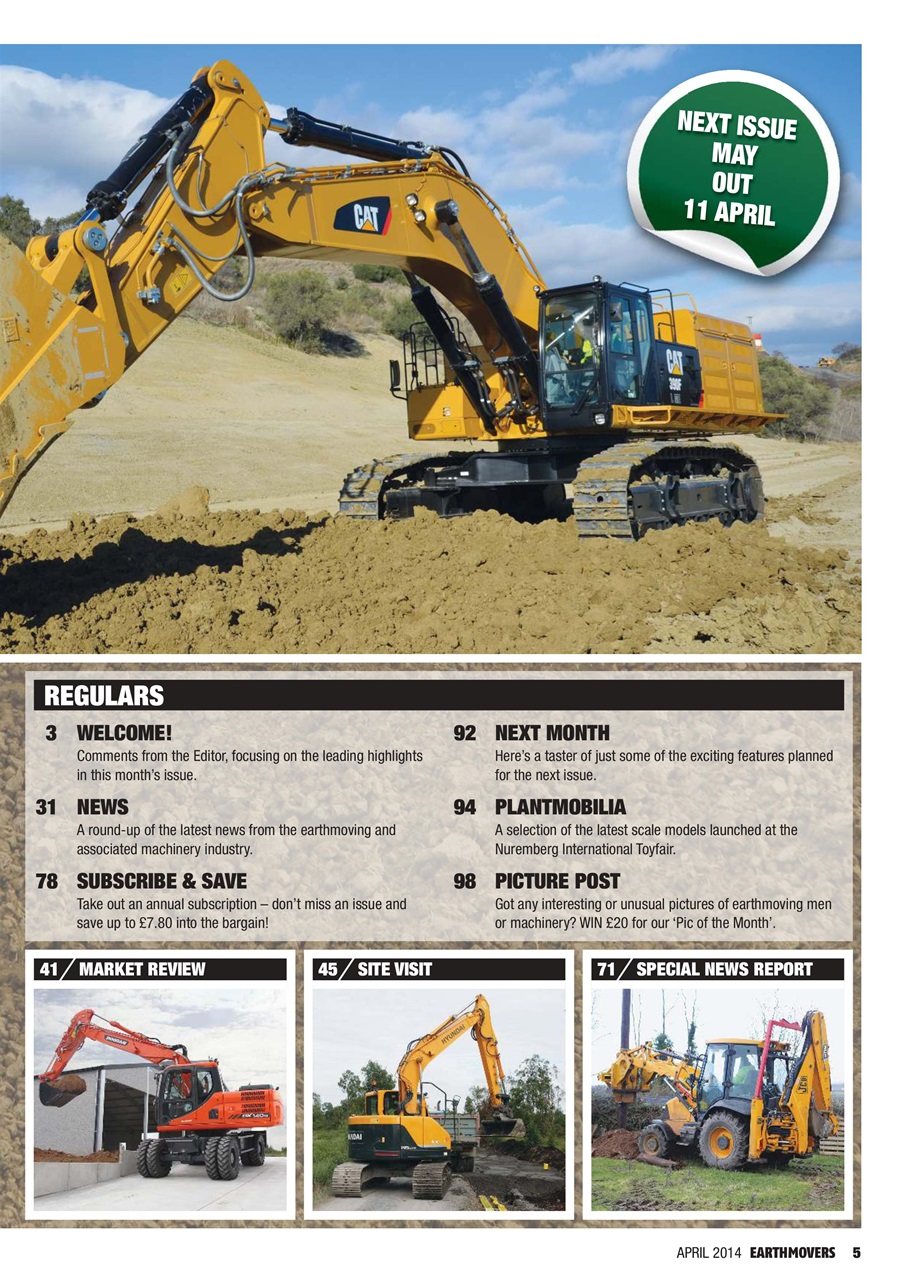 Earthmovers Preview Pages