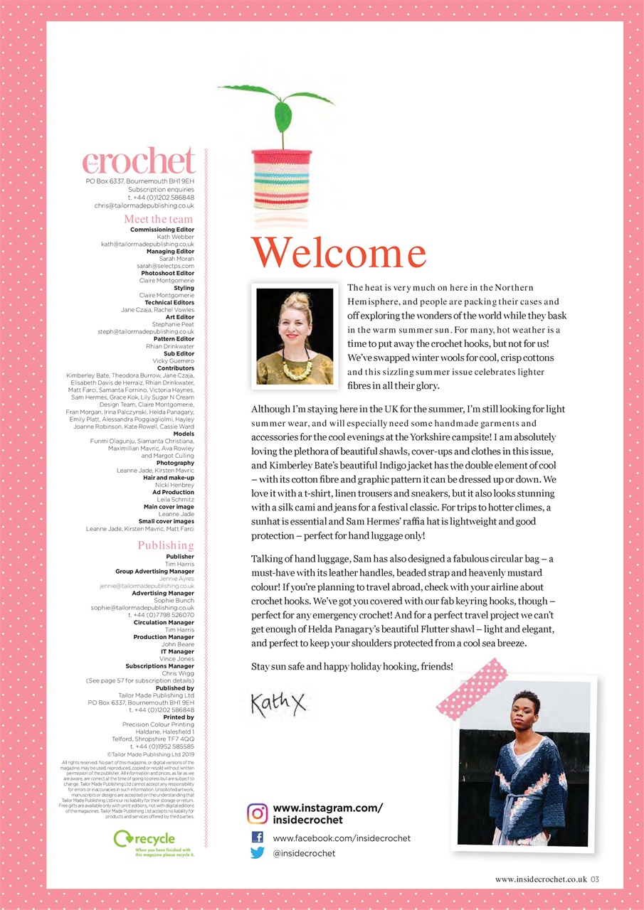 Inside Crochet Preview Pages