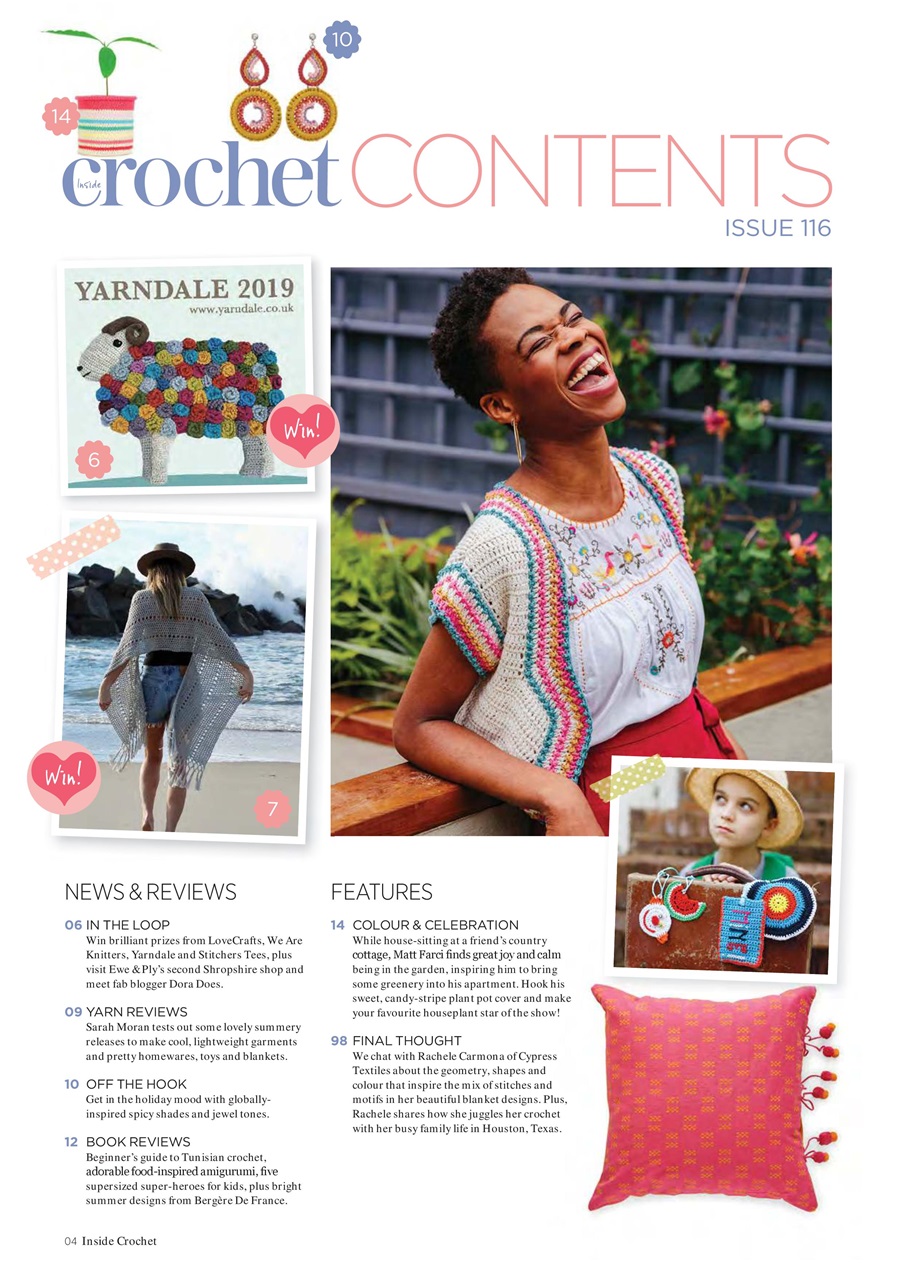 Inside Crochet Preview Pages