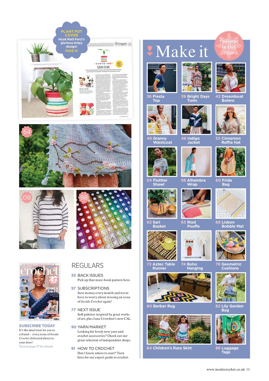 Inside Crochet Preview Pages