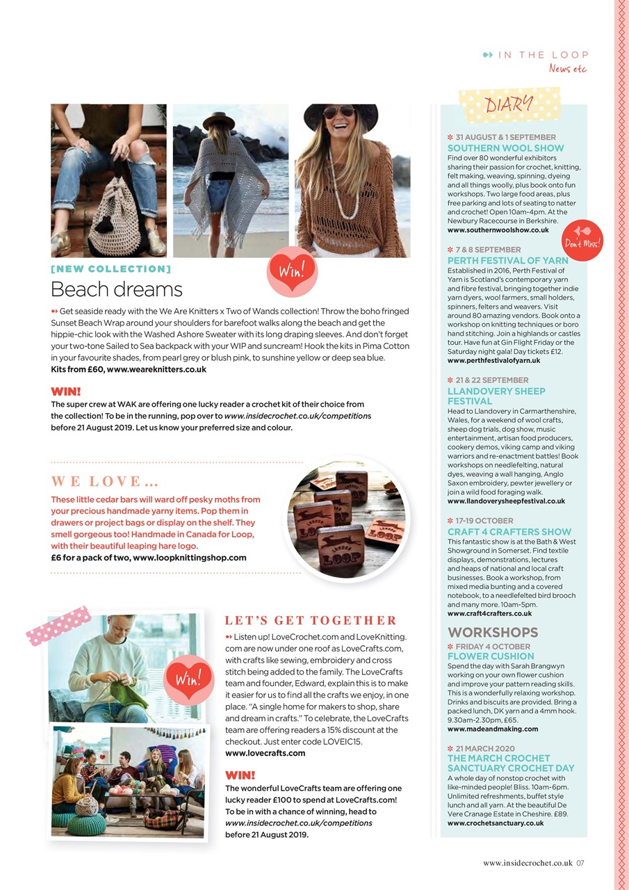 Inside Crochet Preview Pages