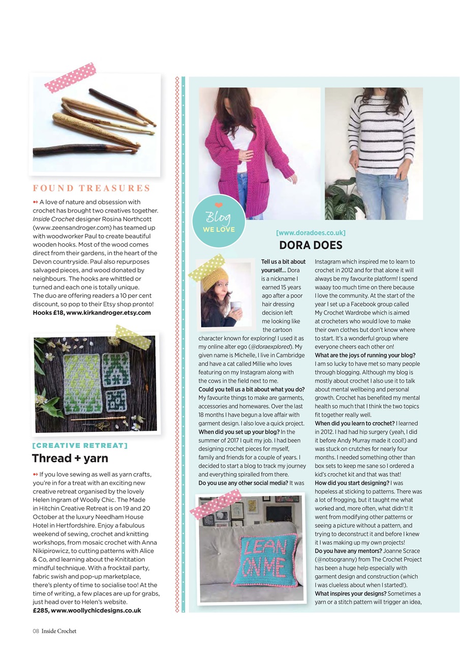 Inside Crochet Preview Pages