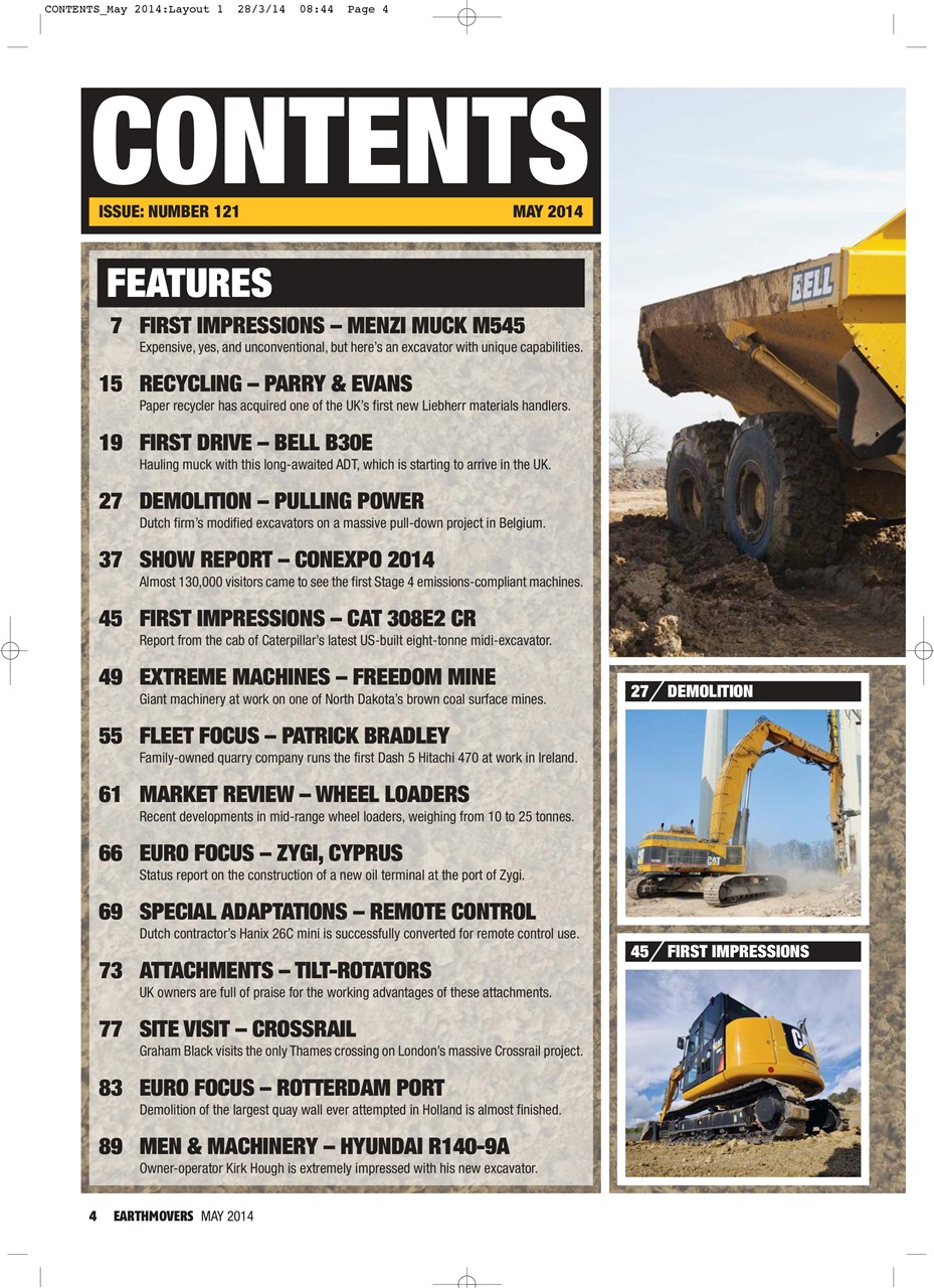 Earthmovers Preview Pages