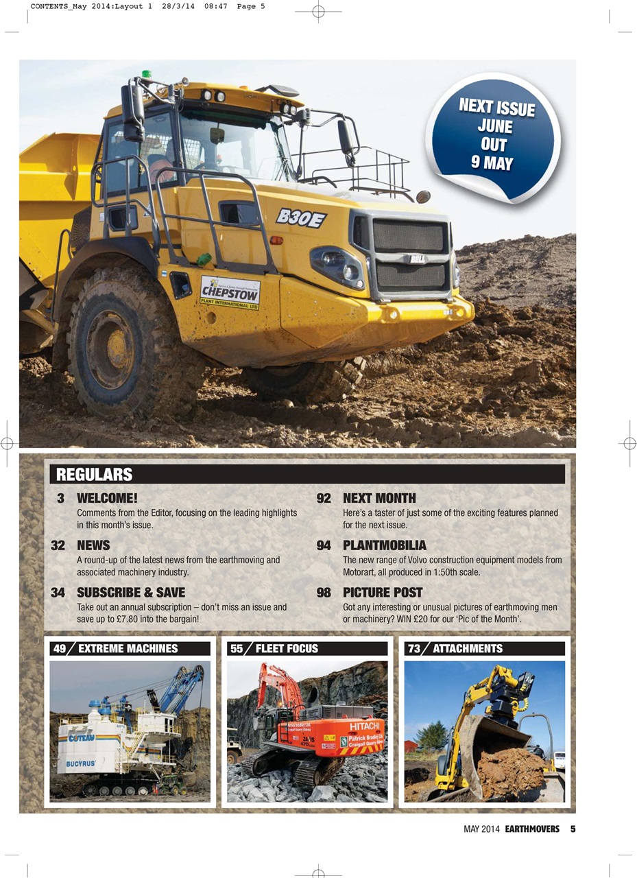 Earthmovers Preview Pages