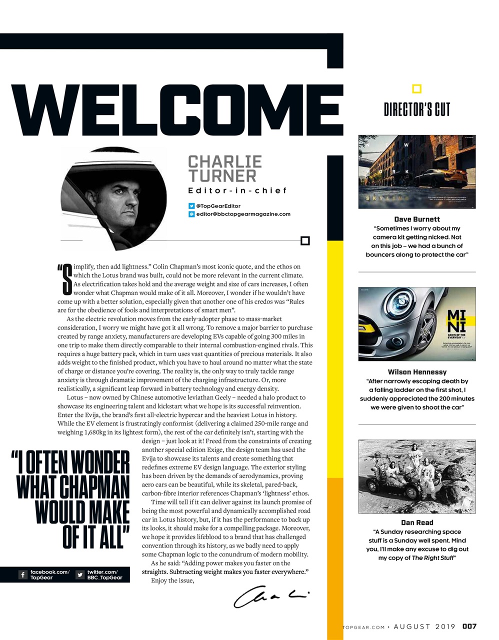 BBC Top Gear Magazine Preview Pages