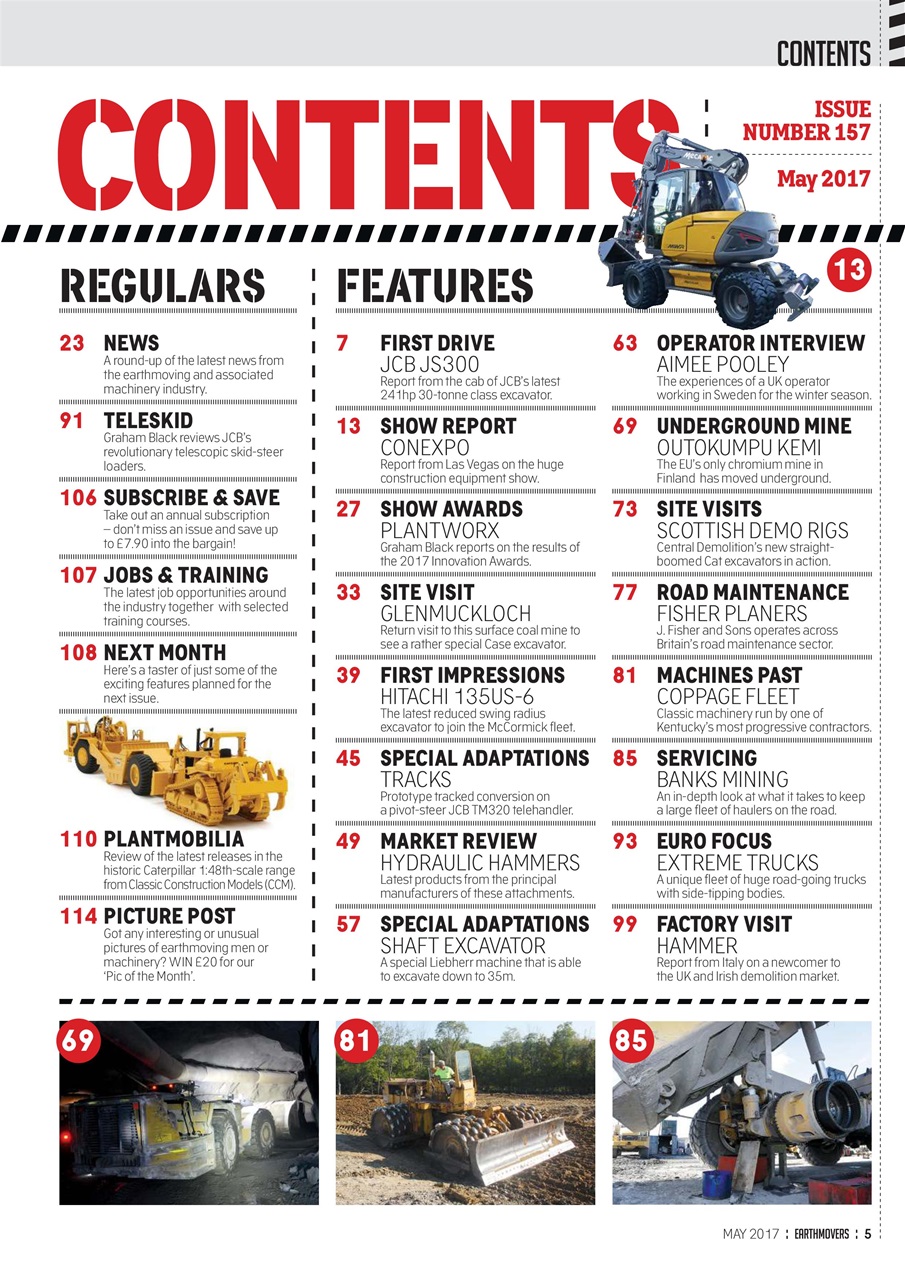 Earthmovers Preview Pages