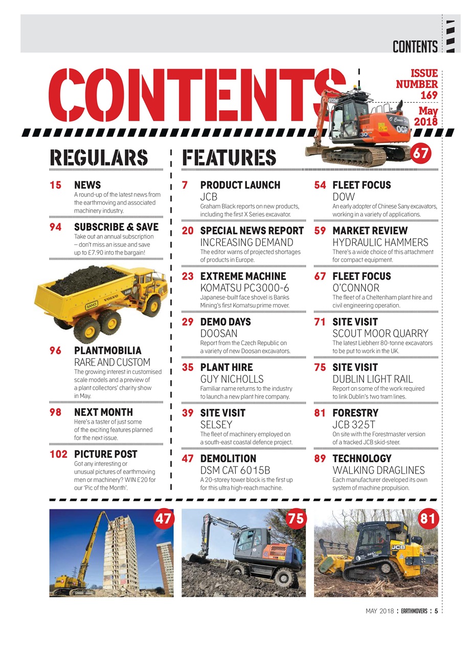 Earthmovers Preview Pages