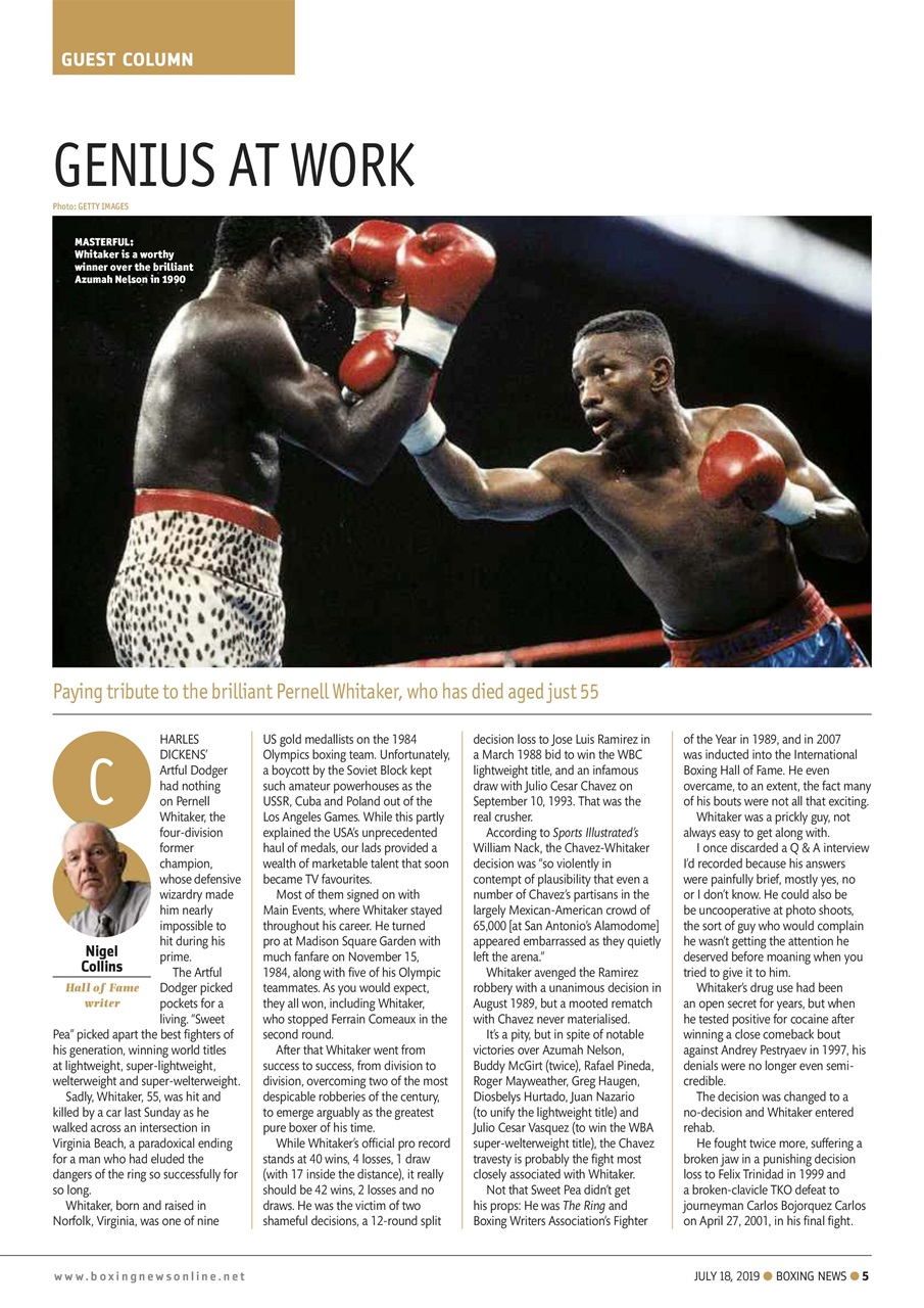 Boxing News Preview Pages