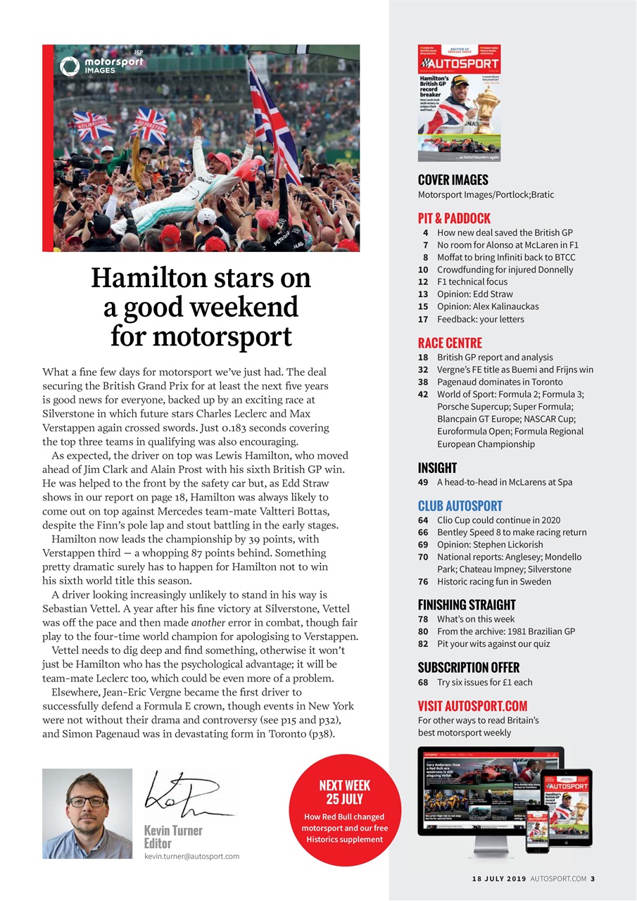 Autosport Preview Pages