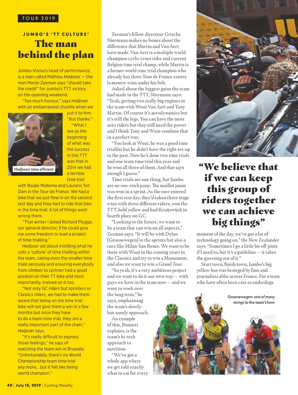 Cycling Weekly Preview Pages