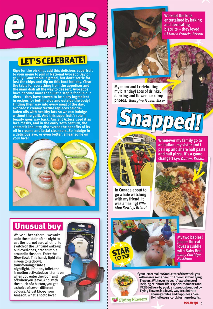 Pick Me Up Preview Pages