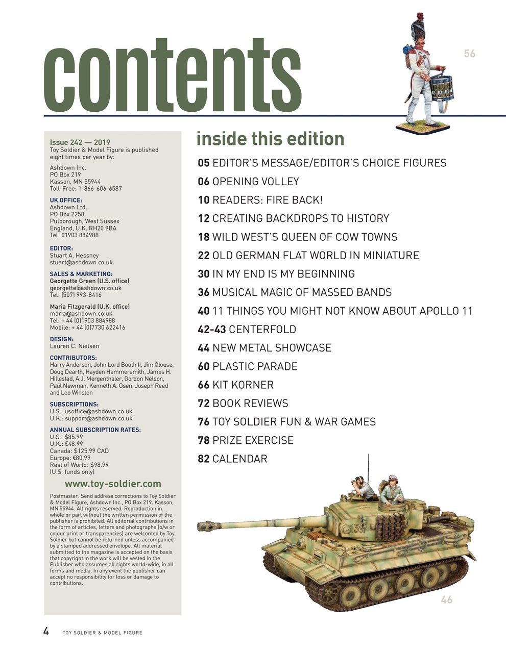 Toy Soldier & Model Figure Preview Pages