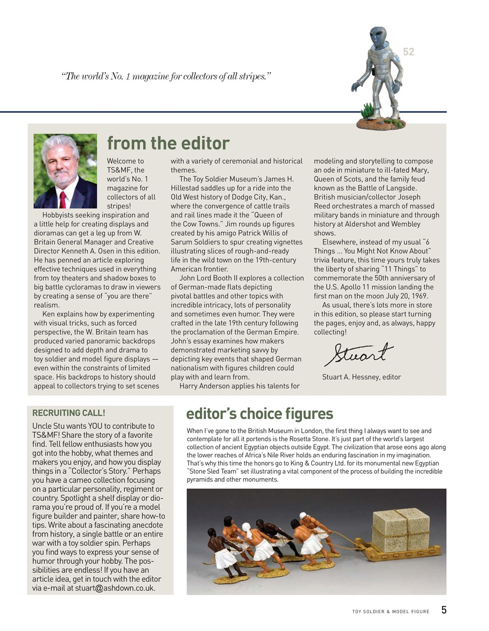 Toy Soldier & Model Figure Preview Pages