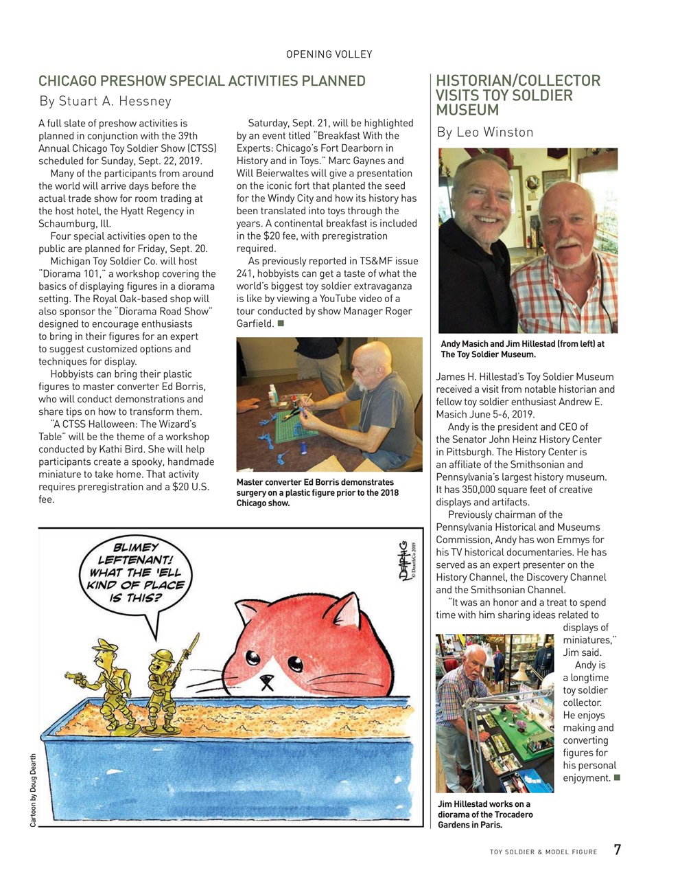 Toy Soldier & Model Figure Preview Pages