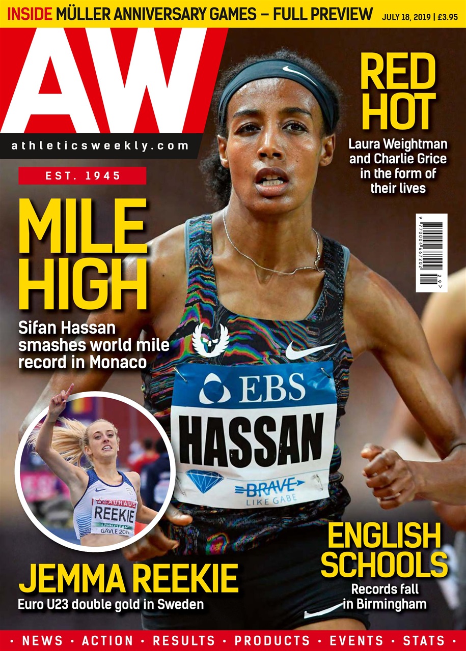 AW – Athletics Weekly Magazine Preview Pages
