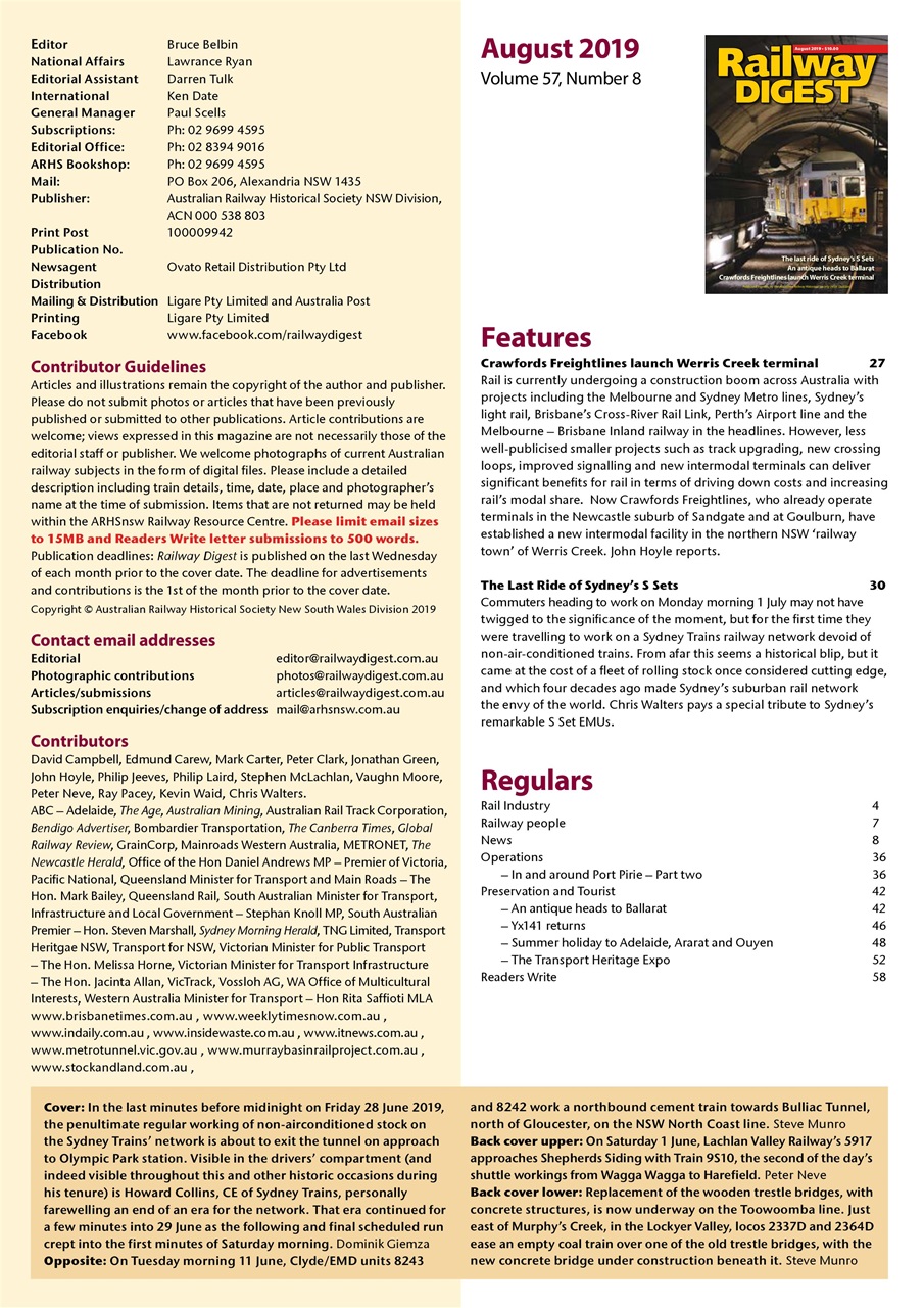 Railway Digest Preview Pages