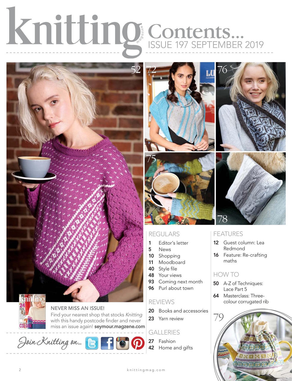 Knitting Preview Pages